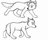 Wolf Pup Coloring Pages Cute Draw Pups Anime Drawing Lineart Lobo Para Colorear Three Mom Skills Jobs Find Color Template sketch template