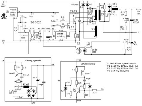 schaltplan pc netzteil atx wiring diagram