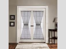 Lush Decor Antique Gray 72 inch French Door Panels (Set of 2