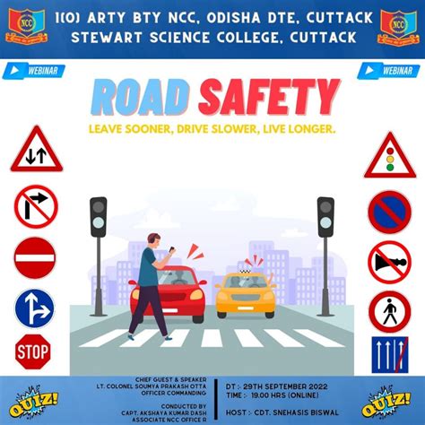 road safety awareness india ncc