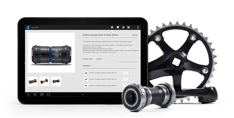 sales app  bicycle parts distributor onsight