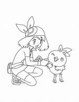 Pokemon Pages Coloring Advanced sketch template