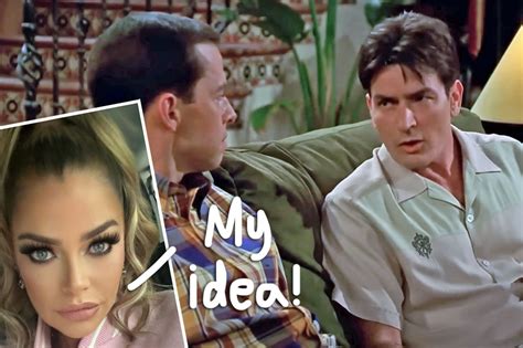 Denise Richards Takes Credit For Charlie Sheen Doing Two And A Half Men