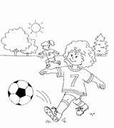 Soccer Coloring Girl Getcolorings sketch template