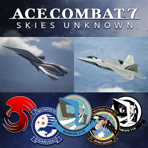 Ace Combat 7 Skies Unknown Reveal Of The 3 First Dlcs Of The Season
