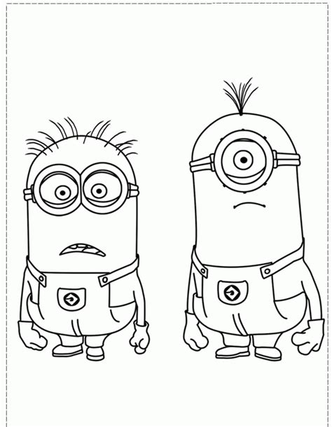 despicable  minions coloring pages coloring home