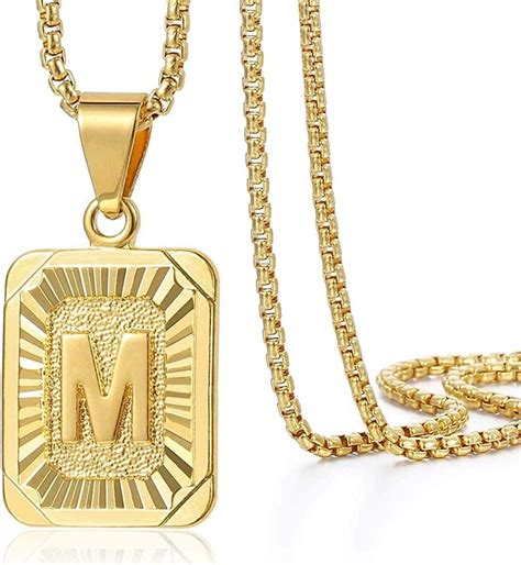 trendsmax initial letter pendant necklace amazon big style sale