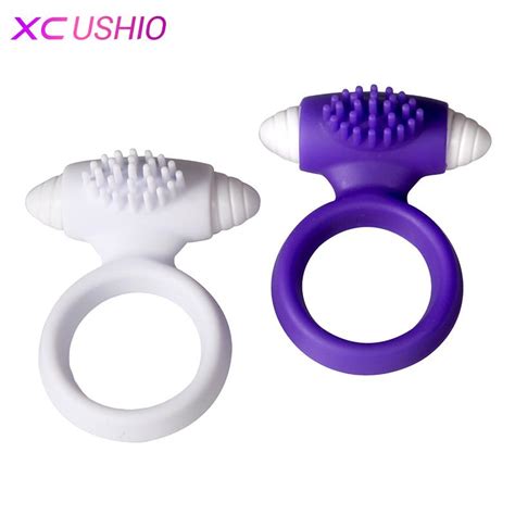 New Silicone Vibrating Penis Cock Ring Sex Toys Penis Ring