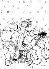 Coloring Snow Pages 39s Winnie Getcolorings Color sketch template