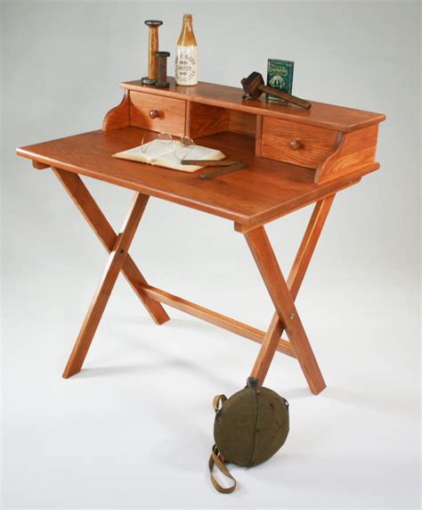 woodworking civil war campaign desk plans