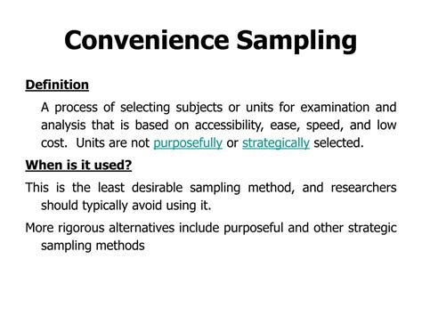 common sampling approach powerpoint