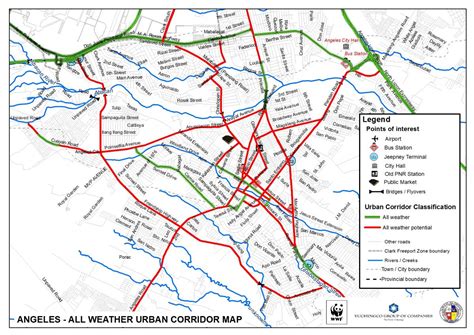 All Weather Urban Corridors For Clark And Angeles City