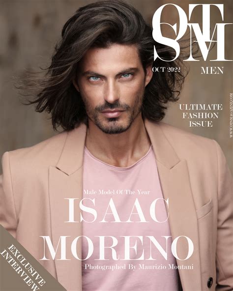 destacado entrevista exclusiva  el modelo masculino del ano isaac moreno otsmagazine