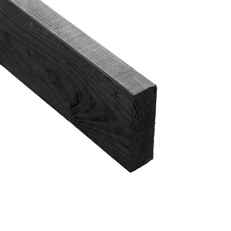 houten balk zwart      cm
