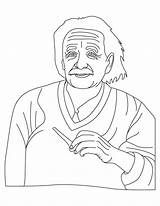Forscher Wissenschaftler Einstein Ausmalbild Vinci sketch template