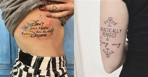 disney quote tattoos popsugar love and sex
