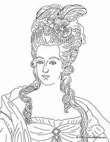 Marie Antoinette Coloring Pages Queen France Drawing Queens French Kings Hellokids Print Color Princess Maria People Online Reine Königin Popular sketch template