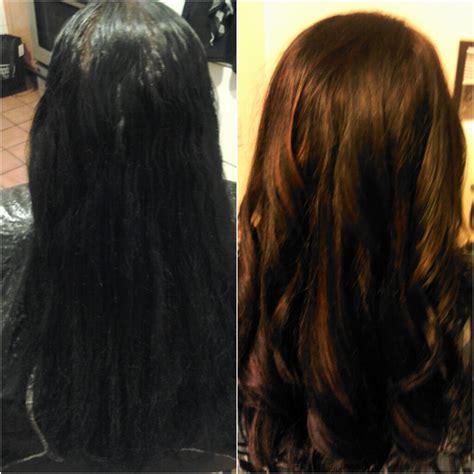 healthy hair is beautiful hair before and after