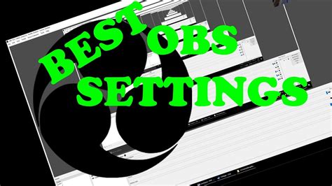 obs studio tutorial  recording gaming   obs settings youtube