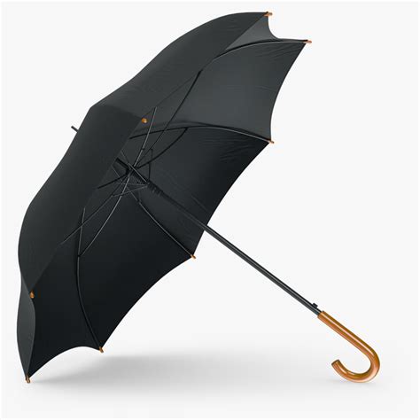 model umbrella classic open
