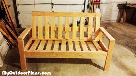 diy outdoor sofa myoutdoorplans  woodworking plans