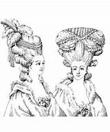 Reinas Reyes Rois Reines Regine Adultos Coloriages Adultes Coloriage Antoinette Coiffure Adulti Colorare Chenonceau Justcolor Adulte Gravue sketch template