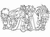 Sonic Ausmalbilder Underground Ausmalbild Kostenlos Getcolorings Freunde Tudodesenhos sketch template