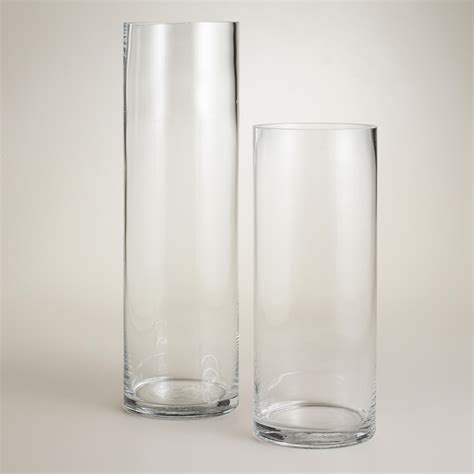 Clear Glass Cylinder Vases Acrylic Vase Glass Cylinder