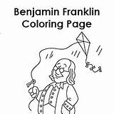 Franklin Benjamin Coloring Ben Printable Kids Pages Worksheets Timvandevall Kite Grade Printables Earth Cartoon Tim First Activities Studies Social Inventions sketch template