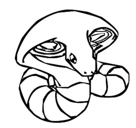ekan  arbok pokemon coloring pages coloring pages