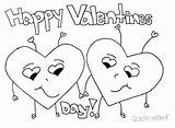 Coloring Valentine Sheets Pages Greeting Cards Kids Printables Children Valenitnes sketch template