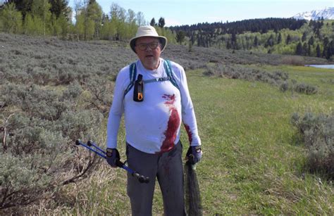 this 73 year old man fought off a grizzly attack in eastern idaho the