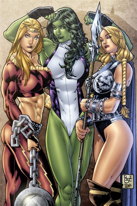 valkyrie with thundra and she hulk valkyrie hentai pics sorted by most recent first luscious