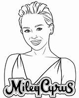 Kolorowanki Cyrus Miley Kolorowanka Piosenkarze Gwiazdami Presley Druku Marylin Monroe Shakira Szkice Odwiedź sketch template