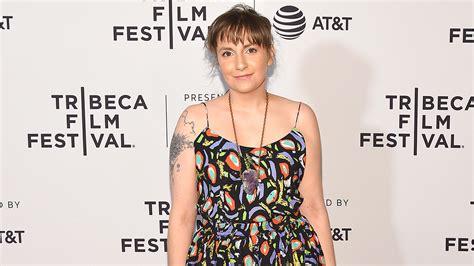 lena dunham shares entirely nude photo of herself in body positive