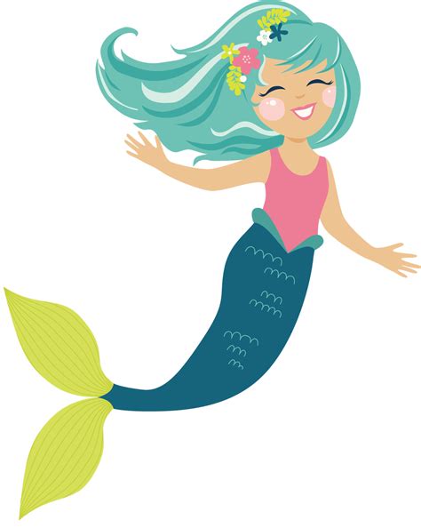 mermaid print cut file snap click supply