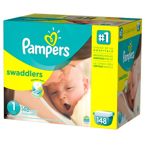 Pampers Swaddlers Newborn Diapers Size 1 148 Count Walmart Inventory