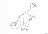 Pages Camptosaurus Dinosaur Coloring Color sketch template