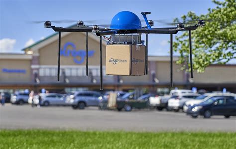 krogerdrone express partner  drone grocery delivery onion business