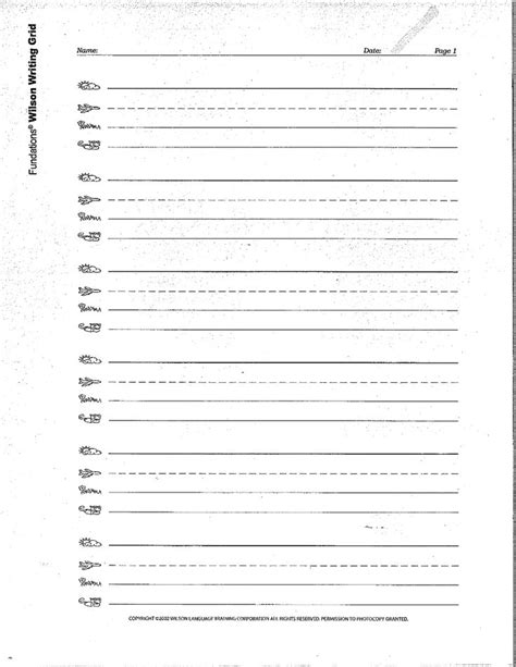 fundations writing paper template safesearchnortoncom image