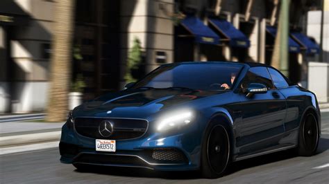 Mercedes Benz S63 Amg Cabriolet [add On Replace] Gta5