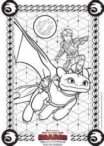 train  dragon   printable coloring pages  kids