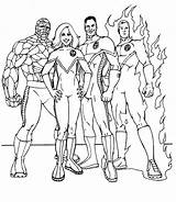 Torch Superheroes sketch template