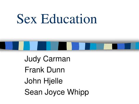 Ppt Sex Education Powerpoint Presentation Free Download Id 242612