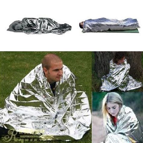 2017 Emergency Survival Gear Rescue Space Silver Mylar Thermal Blankets