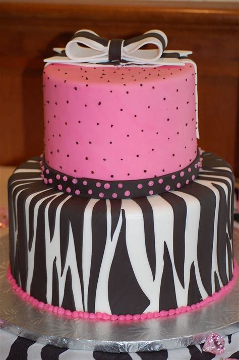 bridal bling themed shower cake cute cakes pink zebra cakes