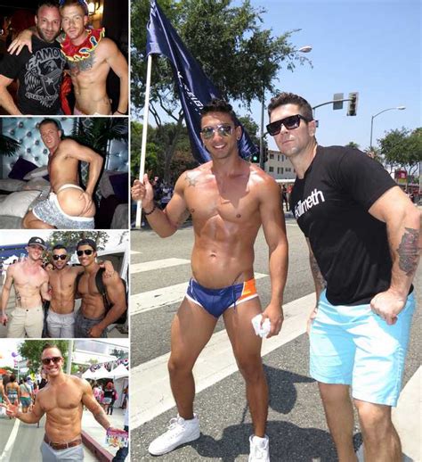 gay porn stars at la gay pride 2015