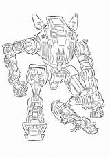 Titanfall Titan Coloring Pages Template sketch template