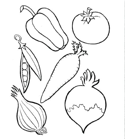 fruits  vegetables coloring pages  getcoloringscom