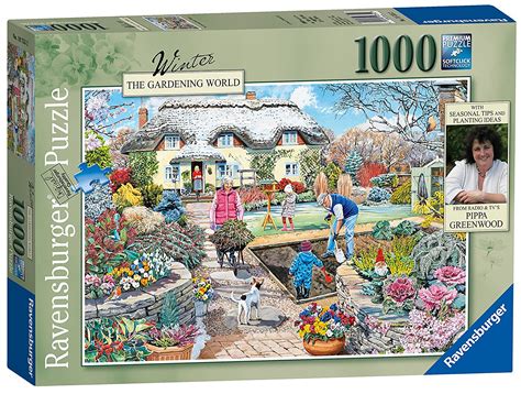 ravensburger gardening world winter pc jigsaw puzzle ebay